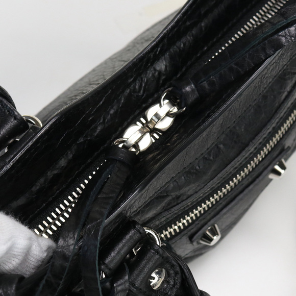 Balenciaga Classic Mini City Handbag Black - Picture 7 of 9